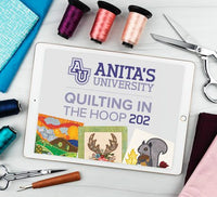 ANITA UNIVERSITY 202 Quilting in the Hoop - Curriculum & Designs (k)