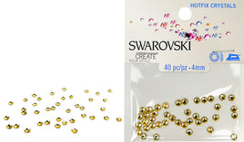 RK5027 Swarovski Hot Fix Crystals - SS16 - Jonquil (4mm)