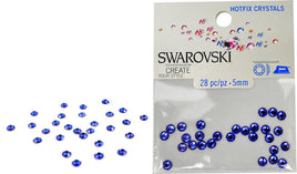RK5047 Swarovski Hot Fix Crystals - SS20 - Sapphire (5mm)