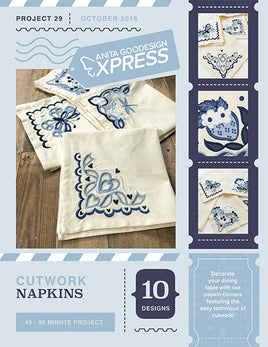 EXPRESS - PROJECT 29 - Cutwork Napkins (P)