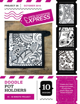 EXPRESS - PROJECT 28 - Doodle Pot Holders