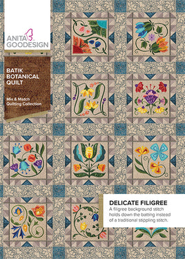 Batik Botanical Quilt