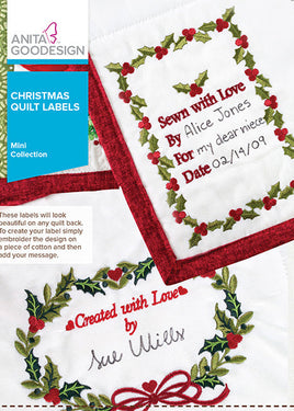 Mini - Christmas Quilt Labels (P)