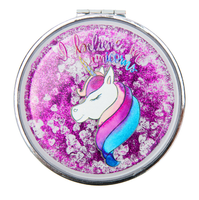 Compact Mirror- Purple Unicorn Believer