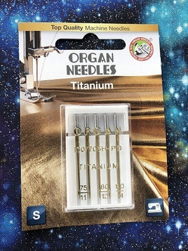 Organ Titanium - 2 x 11/75; 2 x 12/80; 1 x 14/90 Pk/5