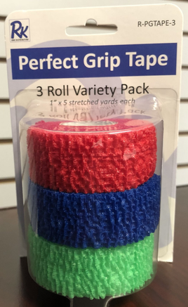 FLORIANI Perfect Grip Tape 1" (Pk3) Red Green Blue