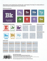 PERIODIC TABLE of Quilting & Embroidery - Premium Collection (P)