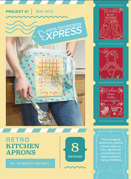 EXPRESS -  PROJECT 81 - Retro Kitchen Aprons (P)