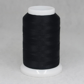 WNBLK - Woolly Nylon Thread - Black 1000mtr