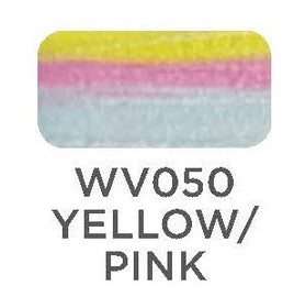 WV050 - Woolly Variegated Thread - Yellow/Pink 500mtr