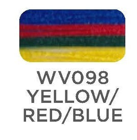 WV098 - Woolly Variegated Thread - Yellow/Red/Blue 500mtr