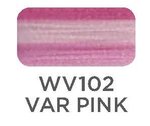 WV102 - Woolly Variegated Thread - Var Pink 500mtr