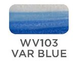 WV103 - Woolly Variegated Thread - Var Blue 500mtr