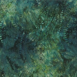D3001736 Fractals by Wanda Zie - Jungle Green (per Metre)