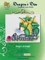 Cross Stitch Kit - Dragon & Knight