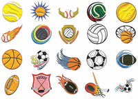 Appli-Stitch: Sports Applique Design Collection