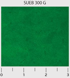 PB300G  Green   (Suede)  (per Metre)