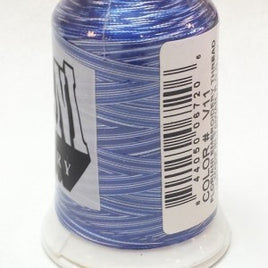 V11 - Royal Blue Variegated Thread - 1000 mtr spool