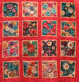 Mum's Fabric Kit 3 - 3D Floral Gems