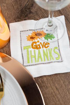 AUTUMN COCKTAIL NAPKINS