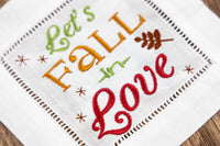 AUTUMN COCKTAIL NAPKINS