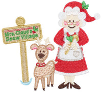 CHRISTMAS TOWN EMBROIDERY