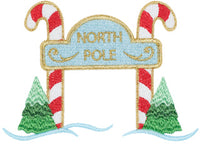 CHRISTMAS TOWN EMBROIDERY