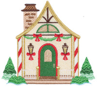 CHRISTMAS TOWN EMBROIDERY