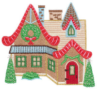 CHRISTMAS TOWN EMBROIDERY