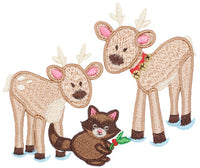 CHRISTMAS TOWN EMBROIDERY