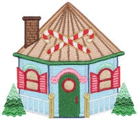 CHRISTMAS TOWN EMBROIDERY