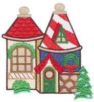 CHRISTMAS TOWN EMBROIDERY