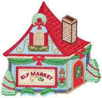 CHRISTMAS TOWN EMBROIDERY