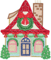 CHRISTMAS TOWN EMBROIDERY