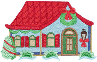 CHRISTMAS TOWN EMBROIDERY