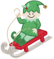 CHRISTMAS TOWN EMBROIDERY