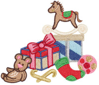 CHRISTMAS TOWN EMBROIDERY
