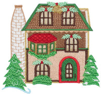 CHRISTMAS TOWN EMBROIDERY