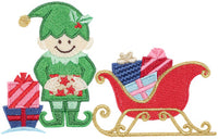 CHRISTMAS TOWN EMBROIDERY