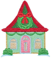CHRISTMAS TOWN EMBROIDERY