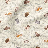 DV5594 Little Aussie Friends - Animals All Over Small - Cream