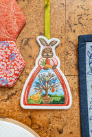 EASTER BUNNY FIGURE ORNAMENTS