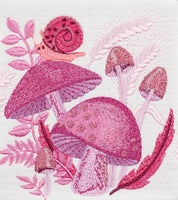 ENCHANTED MUSHROOM TISSUE BOX COVER