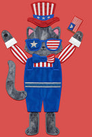 FORTH OF JULY SEASONAL DOOR DANGLER