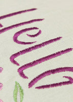 HAND STITCHED HELLO SPRING