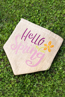 HAND STITCHED HELLO SPRING