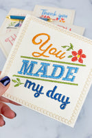 HAND STITCHED GRATITUDE CARDS