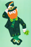 ST. PATRICKS LEPRECHAUN DANGLER