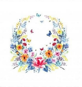 MM7355A Garden Party Floral Panel