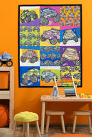 MONSTER TRUCK QUILT